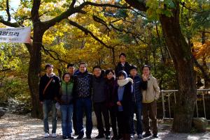 Excursion to 'seonun' temple at Gochang-gun with Prof. Bazan 이미지