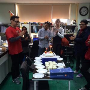 Haag-Lim's birthday party!! 이미지