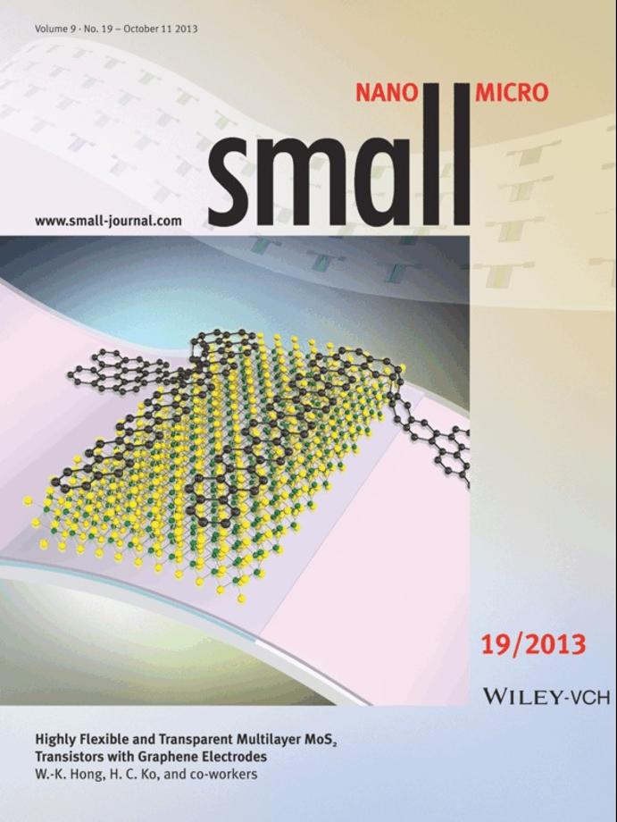 Highly flexible and transparent multilayer MoS2 transistors with graphene electrode 이미지