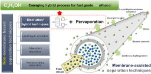 144. Membrane separation processes for dehydration of bioethanol from fermentation broths: Recent developments, challenges, and prospects